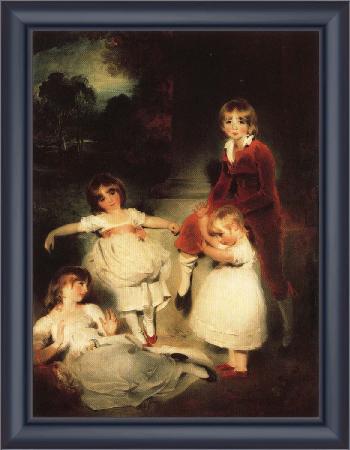 framed  Sir Thomas Lawrence The Children of Ayscoghe Boucherett, Ta3139-1
